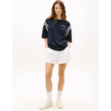 Tommy Jeans Ekru Kadın Şort Tjw Claıre Hr Pleated Shorts