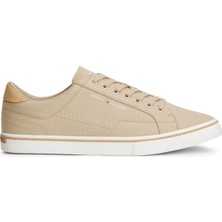 Tommy Hilfiger Bej Erkek Sneaker Vulc Core Long Lace