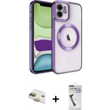 İlk El Grup Pilelistore™ iPhone 11 Kılıf Nova Işık Özel Seri - Şeffaf Uv Polymer Nano Ekran Koruyucu + Pers Alüminyum Kamera Lens - Gd