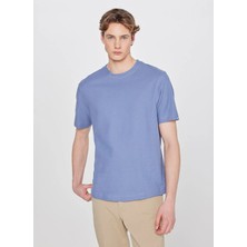 Wrangler Indıgo Erkek Regular Fit T-Shirt W2610159TF Indıgo T-Shirt