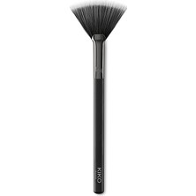 Kiko Milano Face 12 Powder Fan Fırçası - Nude Rose Renkli Yüz Makyajı İçin Kolay Kullanım