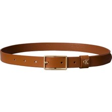 Calvin Klein Kahve Kadın Kemer Square Buckle Ck Loop 25MM