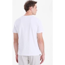 Reebok Lc 6191 New Id Reg Iı Sl Tee Beyaz Yuvarlak Regular Fit Düz Erkek T-Shirt