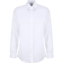 Brooks Brothers Beyaz Erkek Regular Fit Gömlek BBSS26MSH041