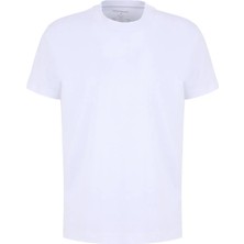 Brooks Brothers Beyaz Erkek  T-Shirt BBSS26MTS008