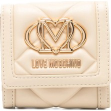 Love Moschino Ekru Kadın Cüzdan JC5647PP1OLC0129