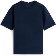 Tommy Hilfiger Lacivert Erkek Çocuk T-Shirt KB0KB09646C1G