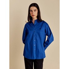 Brooks Brothers Lacivert Kadın Gömlek BBSS26FSH020
