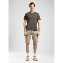 Lee Cooper Haki Erkek Slim Tapered Şort 262 Lcm 221012 Lonceso Haki