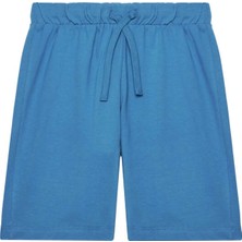 United Colors Of Benetton Mavi Erkek Çocuk Regular Fit Baskılı Şort 3BL0C903L