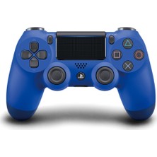 Sony Ps4 Dualshock Kablosuz Kumanda Mavi V2 Özellikli Kablosuz Oyun Aksesuarı