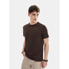 Back And Bond Kahve Erkek T-Shirt B35S10004