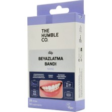 The Humble Co. Diş Beyazlatma Bandı 28 Adet Mint Aromalı Bitkisel Özellikli