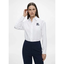Lauren Ralph Lauren Beyaz Kadın Gömlek 200932538