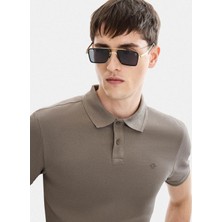 Back And Bond Koyu Vizon Erkek T-Shirt B35S10042