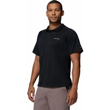 Columbia AO3828 Alpıne Chıll Pro Polo Siyah Erkek Polo T-Shirt