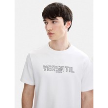 Back And Bond Beyaz Erkek T-Shirt B35S10054
