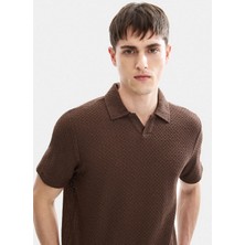 Back And Bond Kahve Erkek T-Shirt B35S10048