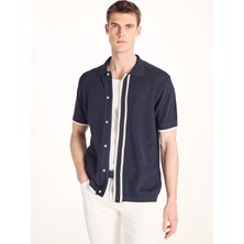 Ted Baker Lacivert Erkek Hırka TBMRKW2068