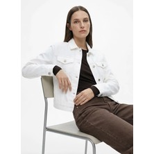 Lauren Ralph Lauren Beyaz Kadın Denim Ceket 200926087