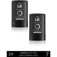 Taft Absolut Fix 300 ml x 2 Suya Dayanıklı Şekillendirici Jöle Güçlü Tutuş 7