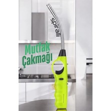 Mey Ithalat® Spiralli Mutfak Çakmağı Barbekü Mangal Mum Çakmağı 721229