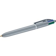 Bic 4 Colour Fun 4 Renkli Tükenmez Kalem Gri