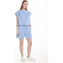 Ted Baker Açık Mavi Kadın Şort TBWRTS2029