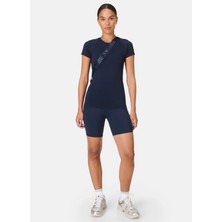 Sweaty Betty SB10131-410 Athlet Lacivert Kadın T-Shirt
