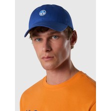 North Sails Mavi Erkek Logo Baskılı Şapka NS0000623398