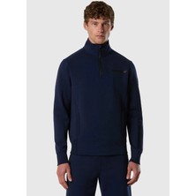 North Sails Koyu Lacivert Erkek Sweatshirt NS0000691155