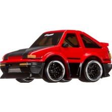 Mey Ithalat® Cartuned Jdm Seri 2 1985-87 Sprinter Trueno Gt-Apex AE86 - Siyah Kırmızı Araba