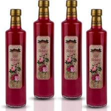 Fermente Atölye 4 Adet Gül Sirkesi (4X500 Ml)