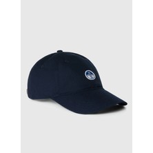 North Sails Koyu Lacivert Erkek Logo Baskılı Şapka NS0000623398
