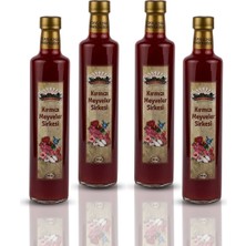 Fermente Atölye 4 Adet Kırmızı Meyveler Sirkesi (4X500 Ml)