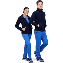 Başaran Uniforma Unisex Lacivert Polar Ceket