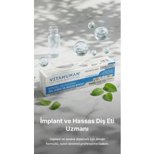 Vitahuman Ozonlu Bitkisel Diş Macunu, Ağız Bakım Ürünü, Ozone Therapy, Diş Eti Koruma, Florürsüz, 100 ml