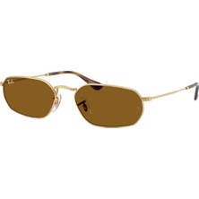 Ray-Ban Metal Güneş Gözlüğü 0RB3947 001/33 54 Unisex UV 400 Filtreli Kahverengi Cam