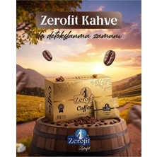 Zerofit 150 gr Kolajen & L'carnitine Ekstratlı Kahve 30 Şase Form Doğal ve Katkısız Detoks