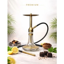 Megahed Tsar Gold Nargile Takımı Full Çelik