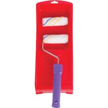Uravas Store Luna Profesyonel Boyacı Seti 10 cm Mini Rulolu