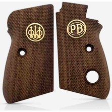 Yücel Av Bayii 7.65 mm Düğmeli Beretta Mod 70 Ahşap Tabanca Kabzesi Aksesuarı