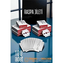 Uravas Store Hsnet Raspa Topuk Jileti 100 Lu Paket  Ayak Taban Nasır Yedek Jileti