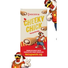 Chocovia Cheeky Chick Tavuk Butu Görünümlü Çikolata 55 gr