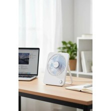 Miniso Lisanslı Makaron Serisi Katlanabilir Mini Fan Mor – Şarj Edilebilir Taşınabilir Fan 17,8 cm