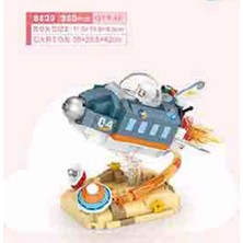 Miniso Lisanslı Keşif Astronavigasyon Serisi Oyun Bloğu Uzay Gemisi – Eğitici Oyuncak Seti 9 cm