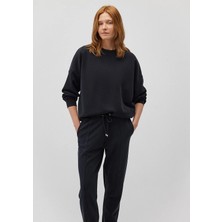 Mavi Soft-Premium (TENCEL™) Modal Karışımlı Siyah Sweatshirt 168837-900