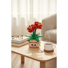 Miniso Lisanslı Bahar Ev Bitkileri Serisi Oyun Bloğu Lilyum – Dekoratif Eğitici Oyuncak 10 cm