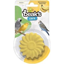 Uravas Store Beak's Kuşlar Için Ek Besinler, Tekli, Muz Aromalı Gaga Taşı x 8 Adet