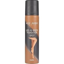 Uravas Store Alix Avien Bacak Fondöteni Dark Vücut Makyajı Bronzlaştırıcı Etki Sprey - Leg &amp; Body Foundation